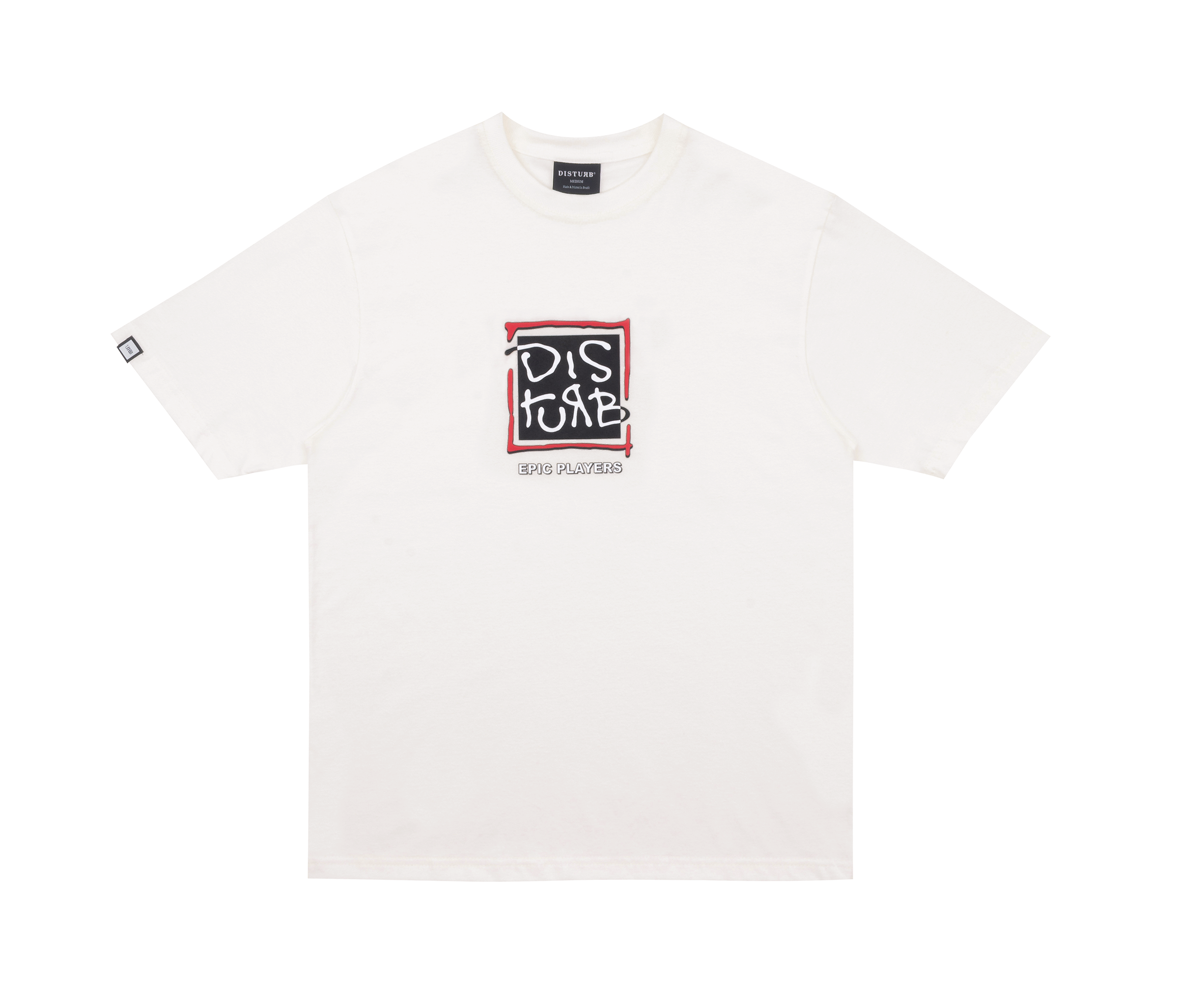 DISTURB - Camiseta DisturbKast In Off-White